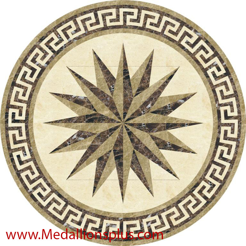 Waterjet Medallion - Design 14